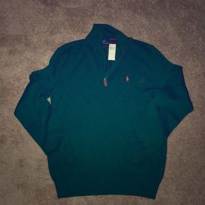 Green Ralph Lauren sweater